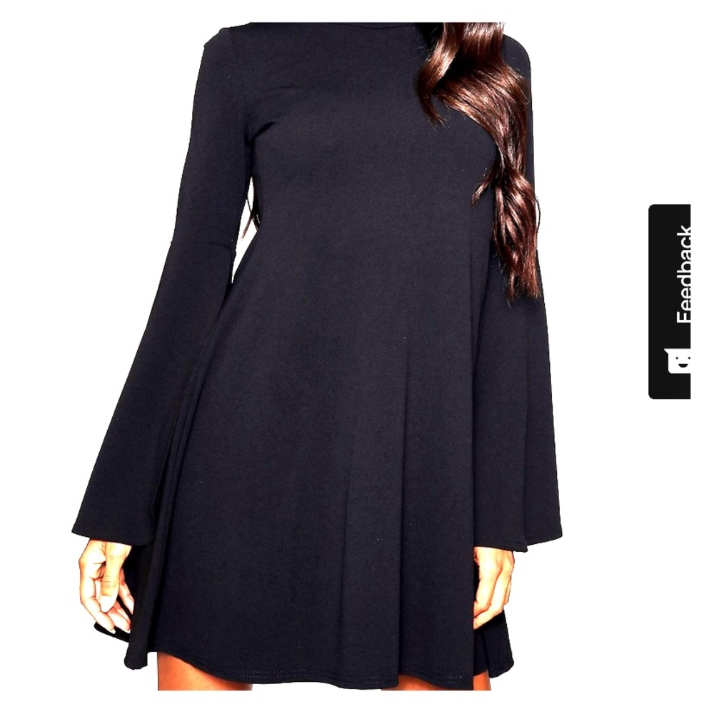 Boohoo Black dress Size 8